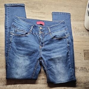 Wax Jean Women's Skinny Blue Jeans